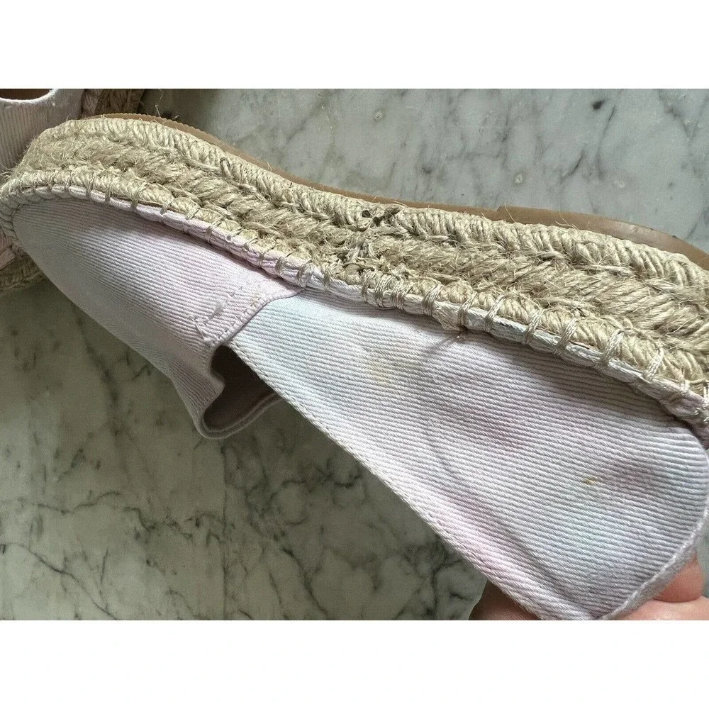Splendid Womens Laney Espadrille Slip On Shoe Size 8.5 Pastel Tie Dye